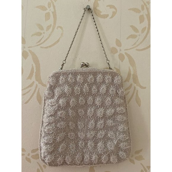 Carlo Fellini Beaded Vintage Beautiful Handbag - Picture 8 of 9